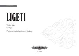 Gyrgy Ligeti: Volumina