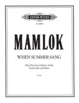 Ursula Mamlok: When Summer Sang