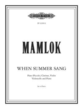 Ursula Mamlok: When Summer Sang