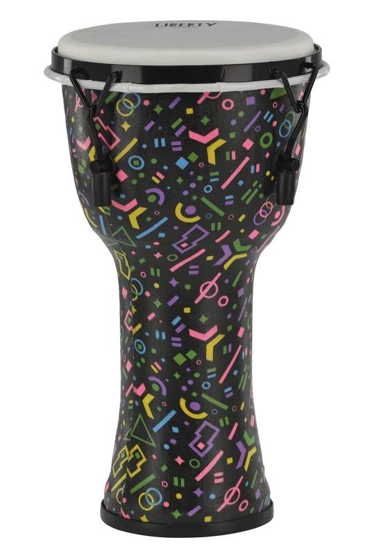 Toca Magma Freestyle Djembe – 12 Inch, Synthetic Shell, Goatskin Head | Orange Alpine Rope Tuning