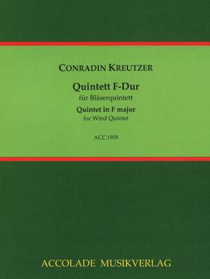 Kreutzer, C: Quintet in F Major