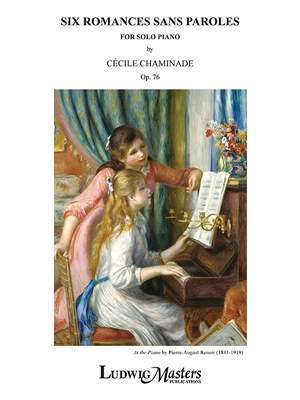 Chaminade, Cecile: Six Romances Sans Paroles Op 76 (piano)