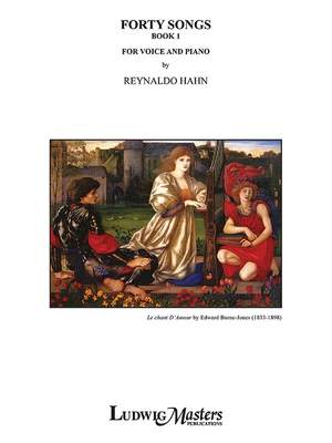 Reynaldo Hahn: Forty Songs, Book 1 (med voice)