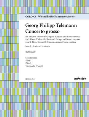 Telemann, Georg Philipp: Concerto B minor 143 TWV 53:h1