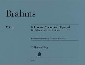 Brahms, J: Schumann Variations E flat major op. 23