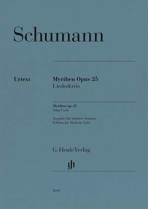 Schumann, R: Myrthen op. 25