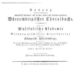 Knecht, J H: 72 Nachspiele