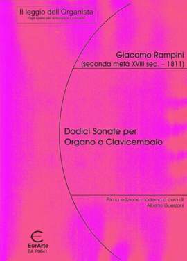 Rampini, G: Dodici Sonate per Organo o Clavicembalo