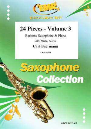 Carl Baermann: 24 Pieces - Volume 3