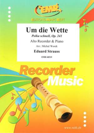 Eduard Strauss: Um die Wette