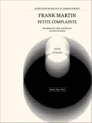 Frank Martin_Rien de Reede: Petite complainte