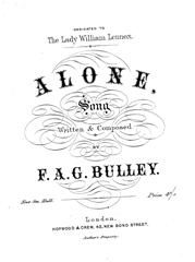 F. A. G. Bulley: Alone