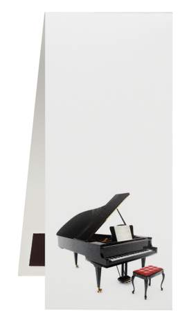 Bookmark Piano magnetic
