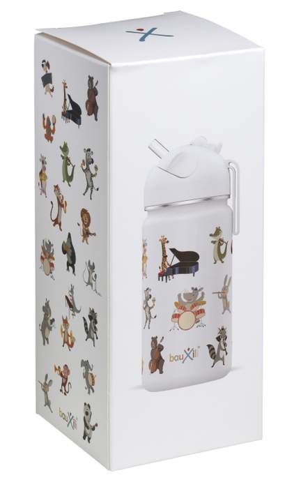 Drinking Bottle bauxili Animals 400ml