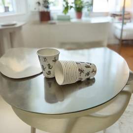 Paper Cup bauxili Amimals 10x250ml