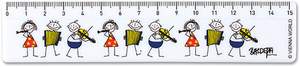 Ruler Little Phils 15cm