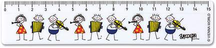 Ruler Little Phils 15cm