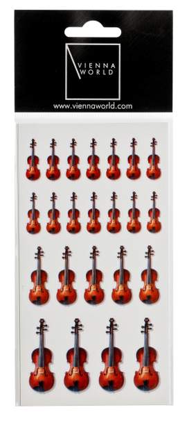 Stickers Violin (2 sheets)