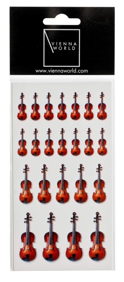 Stickers Violin (2 sheets)