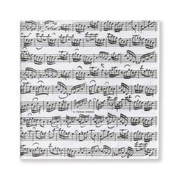 Paper napkins Sheet music 25x25cm