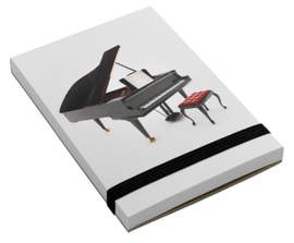 Notepad Piano A7