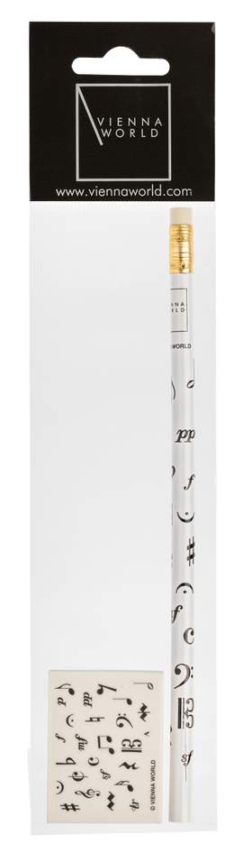 Stationery set Music symbols 2-pcs