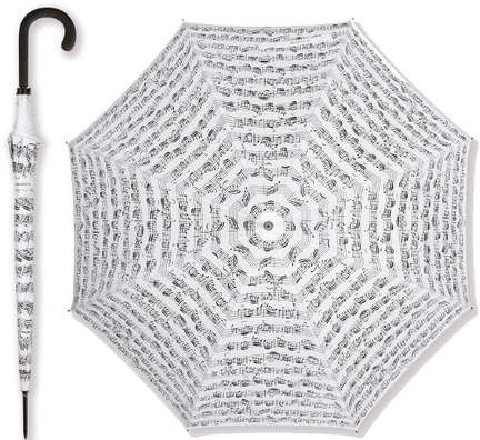 Umbrella Sheet Music White