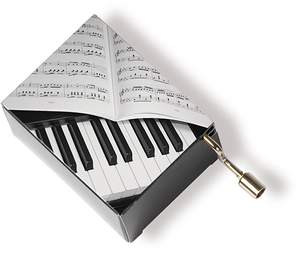 Music box Piano/Sheet music