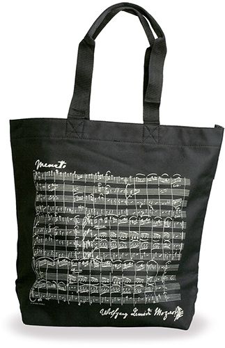 Shopper Mozart black