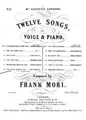 Frank Mori: The Blue Waves Are Sleeping