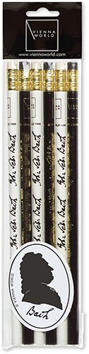 Pencil set Bach (6 pcs)