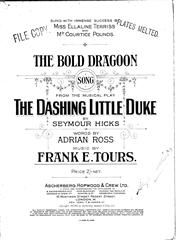 Frank E. Tours: The Bold Dragoon