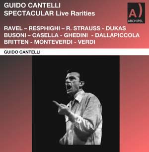 Guido Cantelli Spectacular! Live Rarities