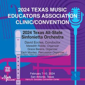 2024 TMEA: All-State Sinfonietta Orchestra