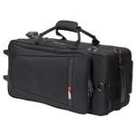 Protec Double Trumpet IPAC Case with Wheels Product Image