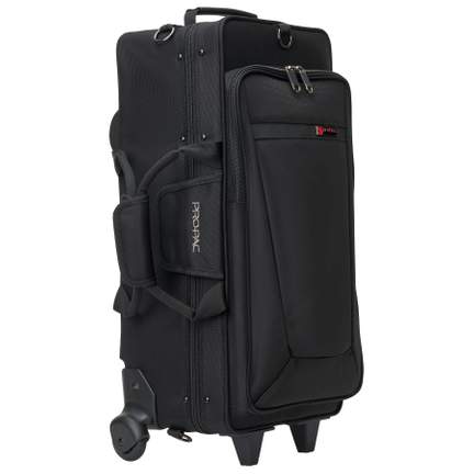 Protec Double Trumpet IPAC Case with Wheels