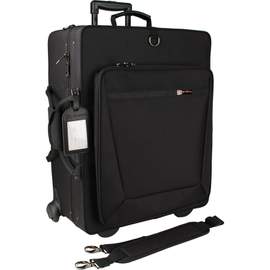 Protec Quad Trumpet IPAC Case with Wheels