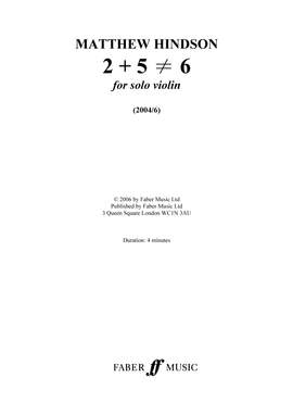 Matthew Hindson: 2 plus 5 less than greater than 6
