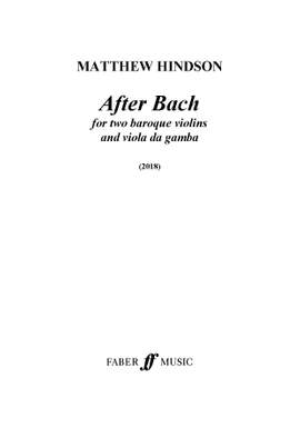 Matthew Hindson: After Bach