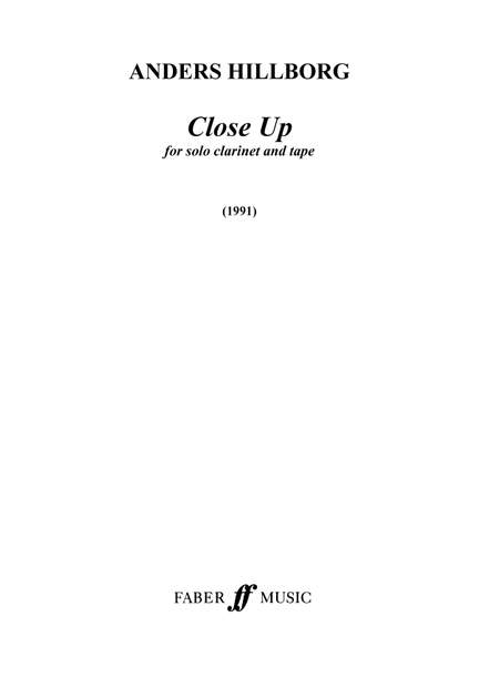 Anders Hillborg: Close Up
