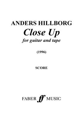 Anders Hillborg: Close Up