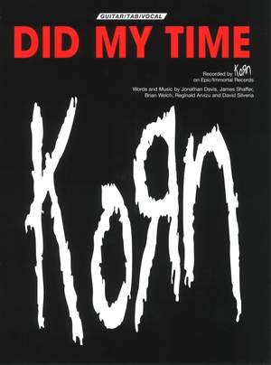 Jonathan Davis: Did My Time