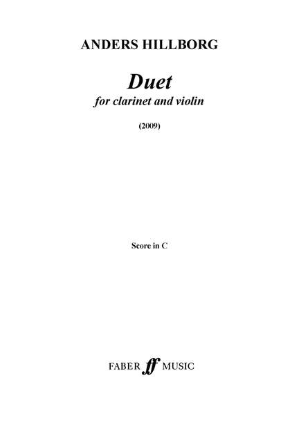 Anders Hillborg: Duet
