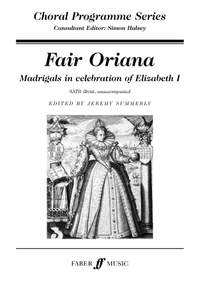 Robert Jones: Fair Oriana