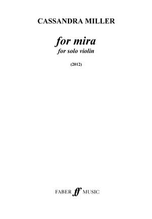 Cassandra Miller: for mira