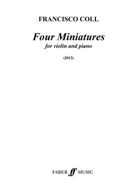 Francisco Coll: Four Iberian Miniatures