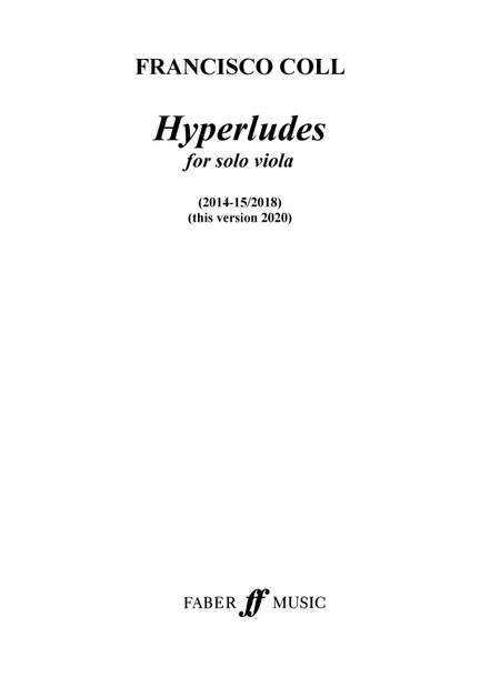 Francisco Coll: Hyperludes