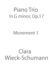 Clara Schumann: Piano Trio in G minor