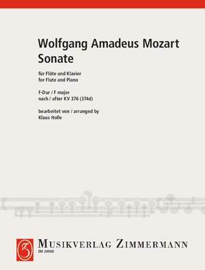 Mozart, Wolfgang Amadeus: Sonata F major KV 376 (374d) KV 376 (374d)
