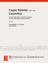 Kummer, Kaspar: Concertino op. 101